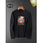 Gucci Long Sleeve Cotton T Shirts For Men # 281780