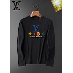 Louis Vuitton Long Sleeve Cotton T Shirts For Men # 281786