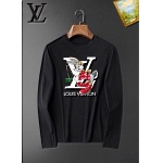 Louis Vuitton Long Sleeve Cotton T Shirts For Men # 281788