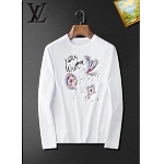 Louis Vuitton Long Sleeve Cotton T Shirts For Men # 281789