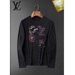 Louis Vuitton Long Sleeve Cotton T Shirts For Men # 281790