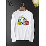 Louis Vuitton Long Sleeve Cotton T Shirts For Men # 281791