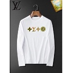 Louis Vuitton Long Sleeve Cotton T Shirts For Men # 281794