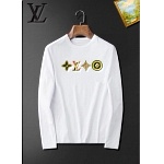 Louis Vuitton Long Sleeve Cotton T Shirts For Men # 281794, cheap Long Sleeved