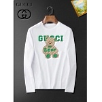 Gucci Long Sleeve Cotton T Shirts For Men # 281801