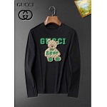 Gucci Long Sleeve Cotton T Shirts For Men # 281802