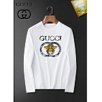 Gucci Long Sleeve Cotton T Shirts For Men # 281805, cheap Long Sleeved