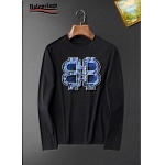 Balenciaga Long Sleeve Cotton T Shirts For Men # 281814