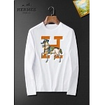 Hermes Long Sleeve Cotton T Shirts For Men # 281825