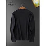 Hermes Long Sleeve Cotton T Shirts For Men # 281826, cheap Hermes T Shirts