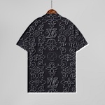 Louis Vuitton Short Sleeve Shirts For Men # 281866, cheap Louis Vuitton Shirts