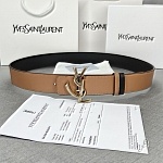 YSL 3.8cm Width Belts For Men # 282139, cheap YSL Belts
