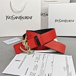 YSL 3.8cm Width Belts For Men # 282144, cheap YSL Belts