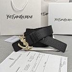 YSL 3.8cm Width Belts For Men # 282148, cheap YSL Belts