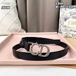 Dior 2.0cm Width Belts For Women # 282162