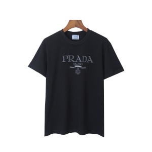 $27.00,Prada Short Sleeve T shirts For Men # 283439