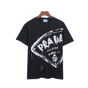 $27.00,Prada Short Sleeve T shirts For Men # 283441