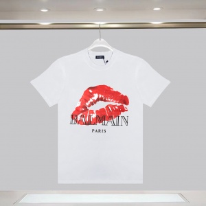 $26.00,Balmain Short Sleeve T Shirts Unisex # 283533