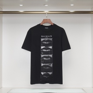 $26.00,Balmain Short Sleeve T Shirts Unisex # 283536