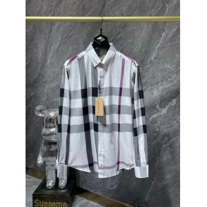 $35.00,Burberry Long Sleeve Shirts For Men # 283783