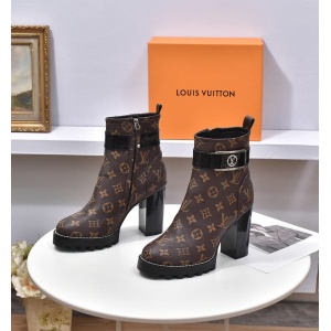 $89.00,Louis Vuitton 9.5cm Heel Boots For Women # 283893