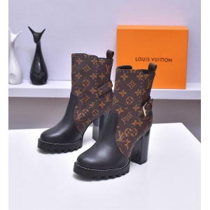 $85.00,Louis Vuitton 9.5cm Heel Boots For Women # 283896