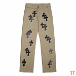 Chrome Hearats Jeans For Men # 283205, cheap Chrome Hearts Jeans