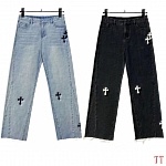 Chrome Hearats Jeans For Men # 283210, cheap Chrome Hearts Jeans