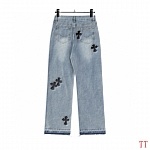 Chrome Hearats Jeans For Men # 283211, cheap Chrome Hearts Jeans