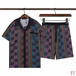 Louis Vuitton Shirt&Short Set For Men # 283258