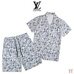 Louis Vuitton Shirt&Short Set For Men # 283260