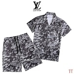 Louis Vuitton Shirt&Short Set For Men # 283261