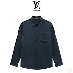 Louis Vuitton Long Sleeve Shirts Set For Men # 283263