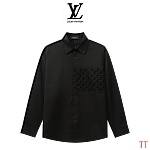 Louis Vuitton Long Sleeve Shirts Set For Men # 283264, cheap Louis Vuitton Shirts