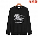Burberry Fleece Lined Sweatshirts For Men # 283397
