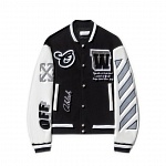 Off White Baseball Jackets For Men # 283621
