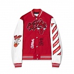 Off White Baseball Jackets For Men # 283622