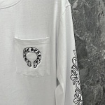 Chrome Hearts Long Sleeve T Shirts For Men # 283654, cheap Chrome Hearts