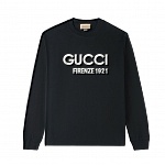 Gucci Long Sleeve T Shirts For Men # 283672, cheap Gucci T Shirts