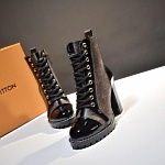 Louis Vuitton 9.5cm Heel Boots For Women # 283890, cheap Louis Vuitton Boots