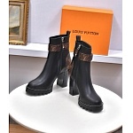 Louis Vuitton 9.5cm Heel Boots For Women # 283891, cheap Louis Vuitton Boots