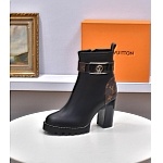 Louis Vuitton 9.5cm Heel Boots For Women # 283891, cheap Louis Vuitton Boots