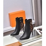 Louis Vuitton 9.5cm Heel Boots For Women # 283894, cheap Louis Vuitton Boots