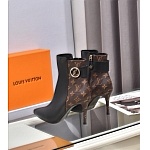 Louis Vuitton 9.5cm Heel Boots For Women # 283894, cheap Louis Vuitton Boots