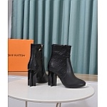 Louis Vuitton 9.5cm Heel Boots For Women # 283895, cheap Louis Vuitton Boots