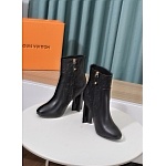 Louis Vuitton 9.5cm Heel Boots For Women # 283895, cheap Louis Vuitton Boots