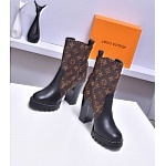 Louis Vuitton 9.5cm Heel Boots For Women # 283896, cheap Louis Vuitton Boots