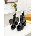 Louis Vuitton 9.5cm Heel Boots For Women # 283899