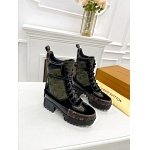 Louis Vuitton 9.5cm Heel Boots For Women # 283901, cheap Louis Vuitton Boots