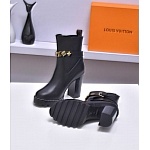 Louis Vuitton 9.5cm Heel Boots For Women # 283904, cheap Louis Vuitton Boots